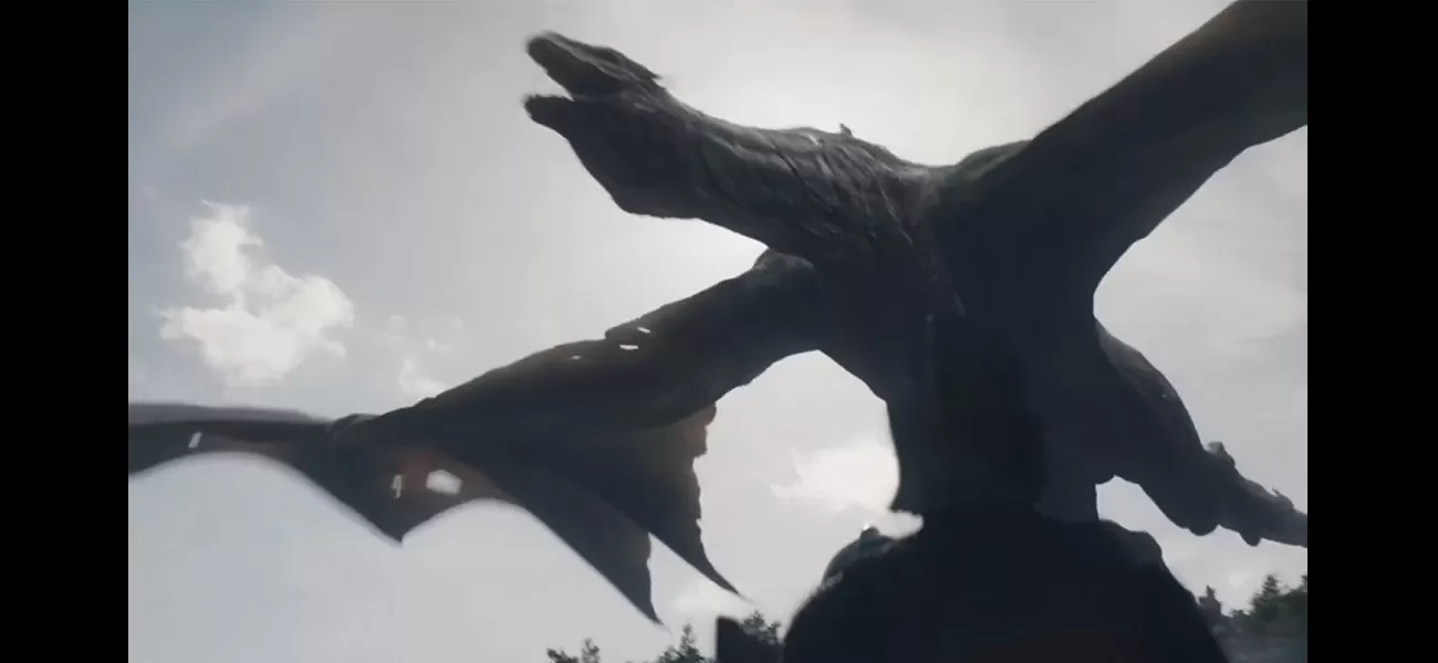 Ranking of dragons in House of the Dragon by size, from largest to smallest.