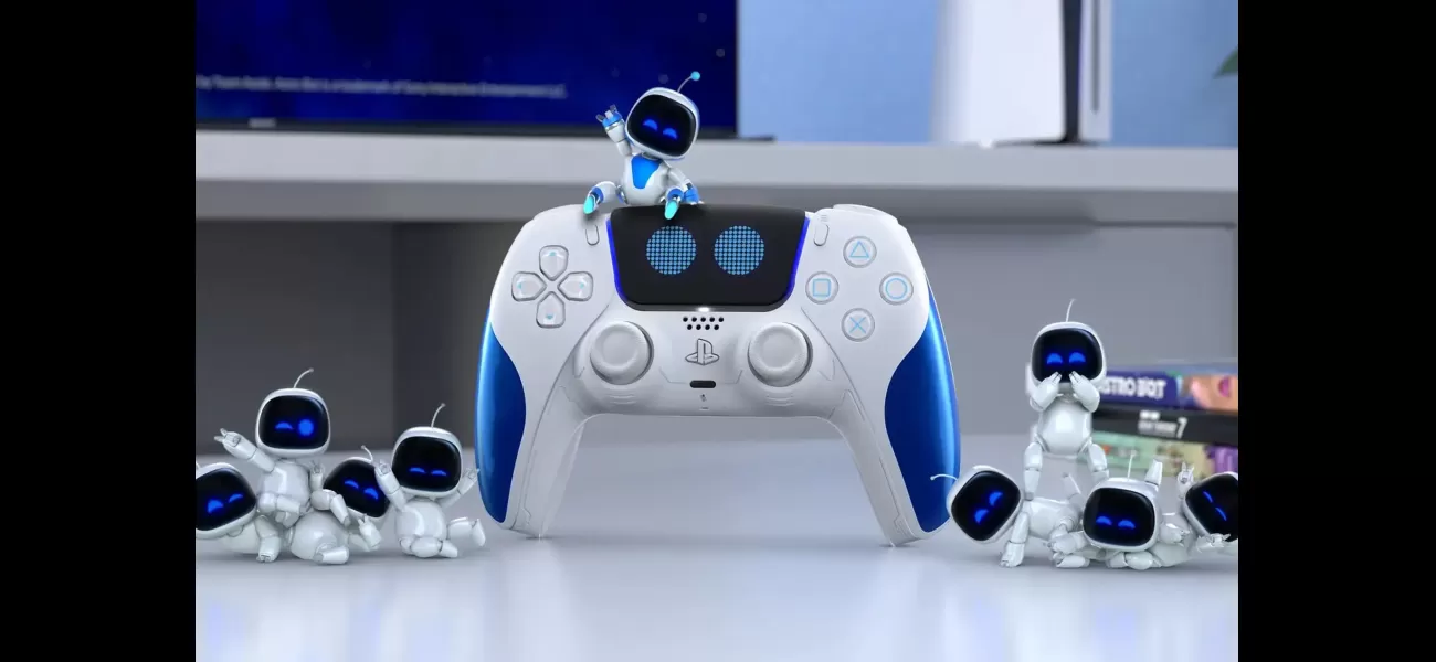 New PS5 controller for Astro Bot revealed, receiving positive reviews for its design.