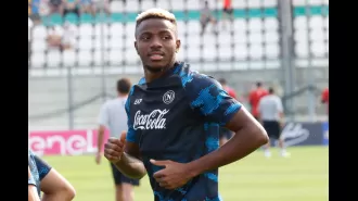 Arsenal is in discussions with Napoli to acquire Victor Osimhen.