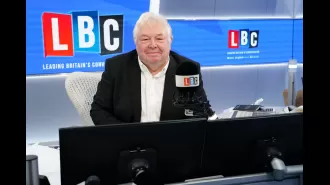 People on the internet are amused by a radio segment where a man describes a strange 