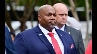 North Carolina officials claim a non-profit tied to the wife of the state's lieutenant governor owes over $132,000.