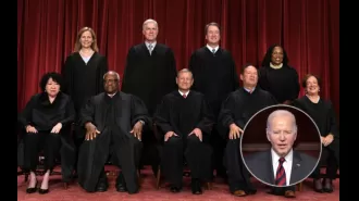 Biden suggests changes to Supreme Court, such as implementing term limits.