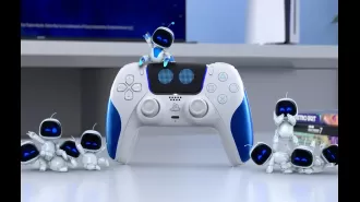 New PS5 controller for Astro Bot revealed, receiving positive reviews for its design.