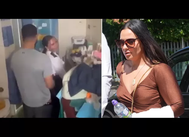 A prison guard caught on camera engaging in sexual activity with a prisoner in a cell admits to his guilt.