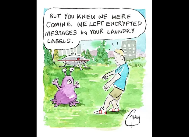 The daily Metro cartoon by Guy Venables.