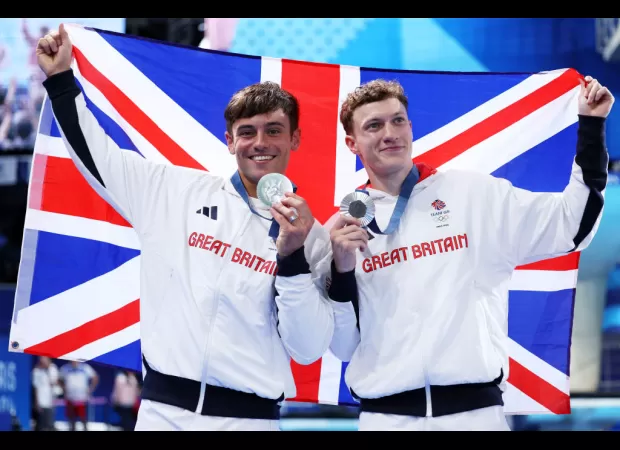 Tom Daley gifts risque present to Noah Williams, his new diving partner at Olympics.