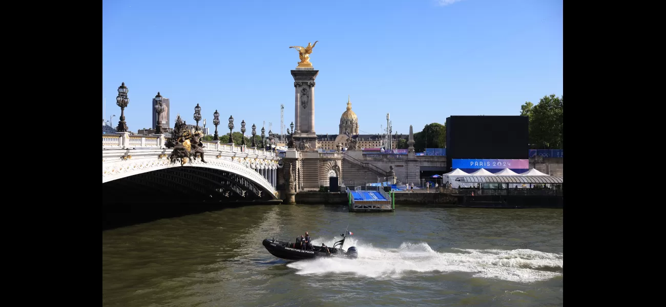 River Seine does not meet water quality standards for upcoming triathlon.
