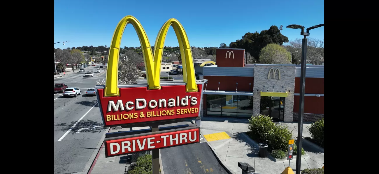 US citizens are no longer supporting McDonald's fast food chain.