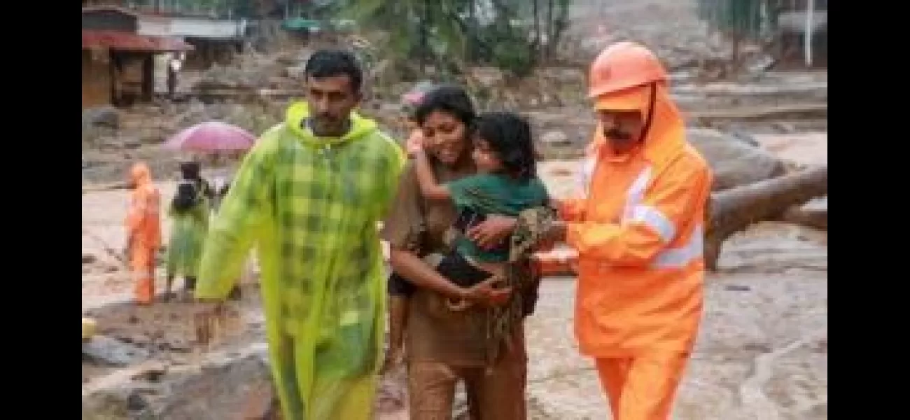 Help is on the way as rescue teams and officials respond to the landslides in Wayanad.