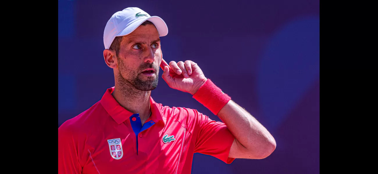 Fans angry at Djokovic's disrespectful gesture towards Nadal at Olympics, boo him.