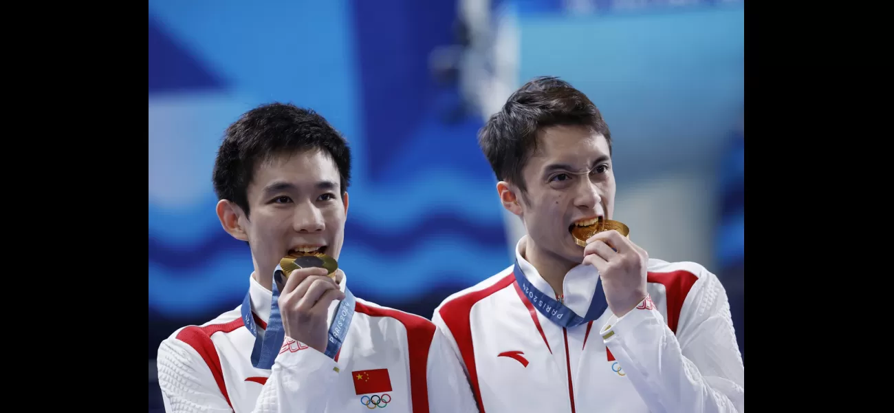 Chinese Olympians train 12 hours a day for 3 years without seeing their families.