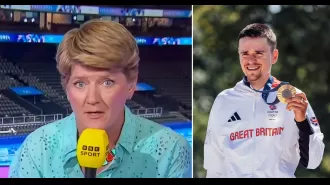 BBC viewers were shocked and believed that Clare Balding made an inappropriate comment.