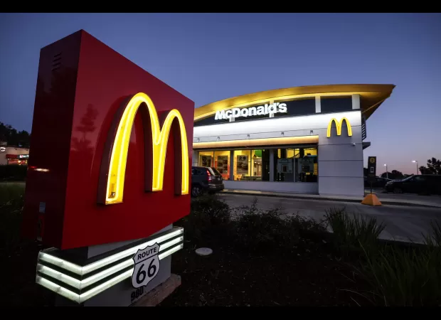 McDonald's global sales drop for the first time in years due to unknown causes.