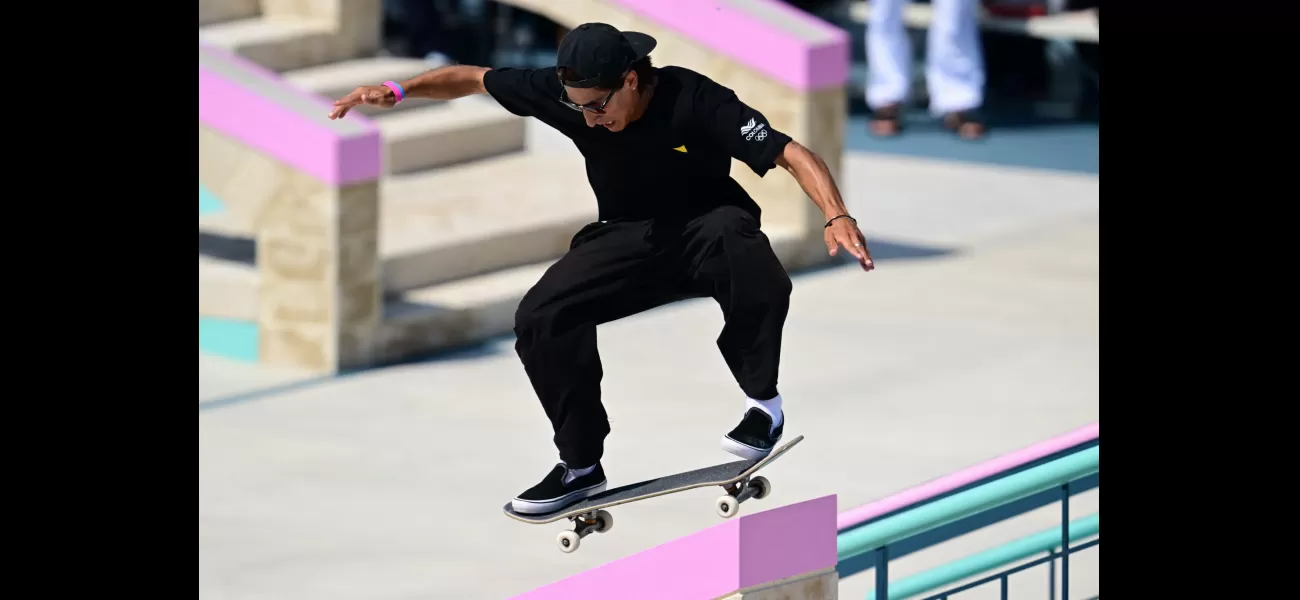 Skateboarder's outburst due to ignored warning by cameraman during Olympics.