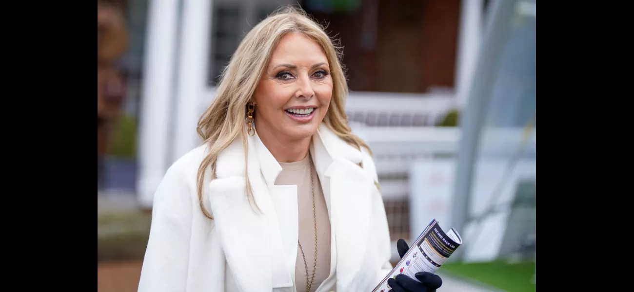 Carol Vorderman has an unconventional love life with her 