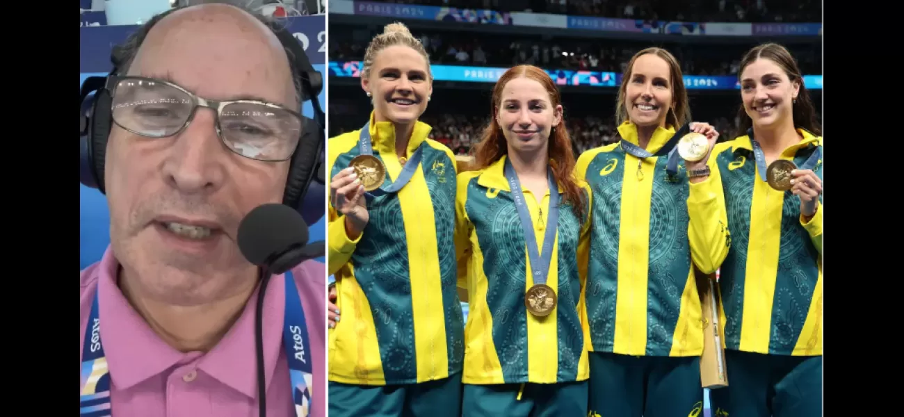 Former Olympic announcer criticizes excessive response to his offensive remarks that led to his firing.