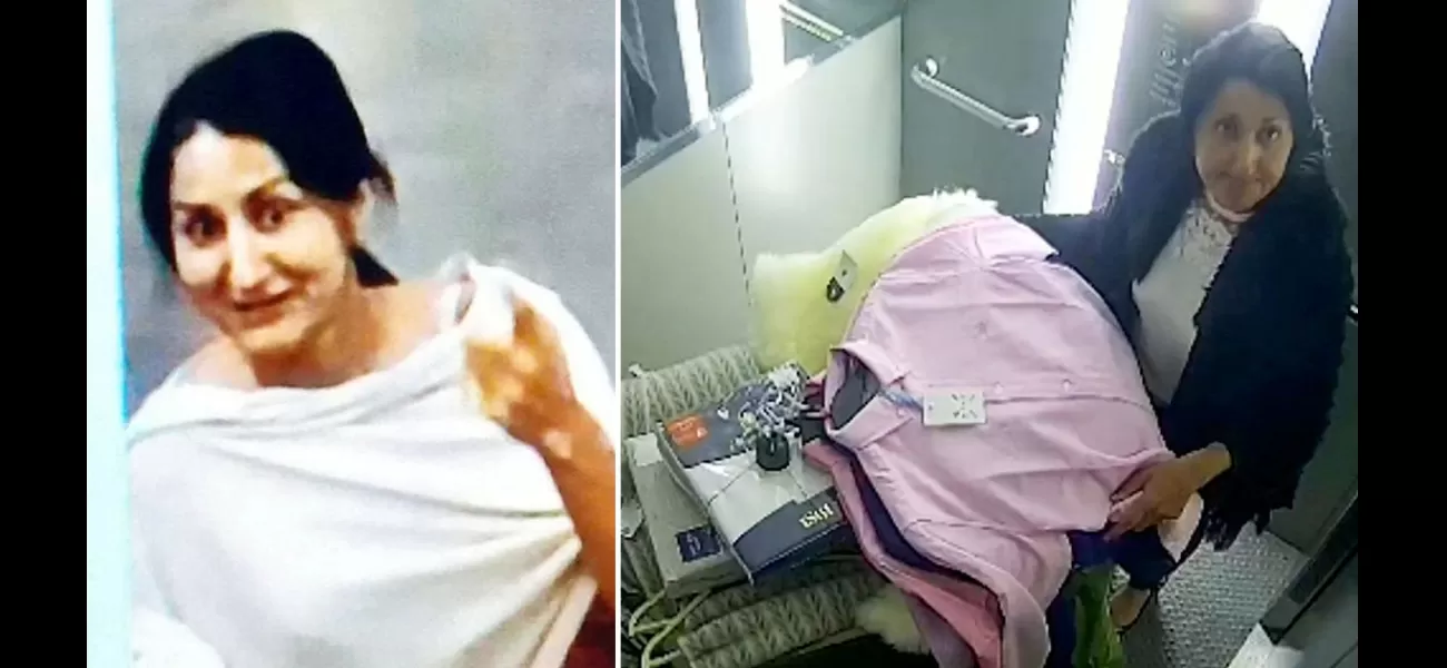A shoplifter who pretended to return items for fake refunds made £500,000.