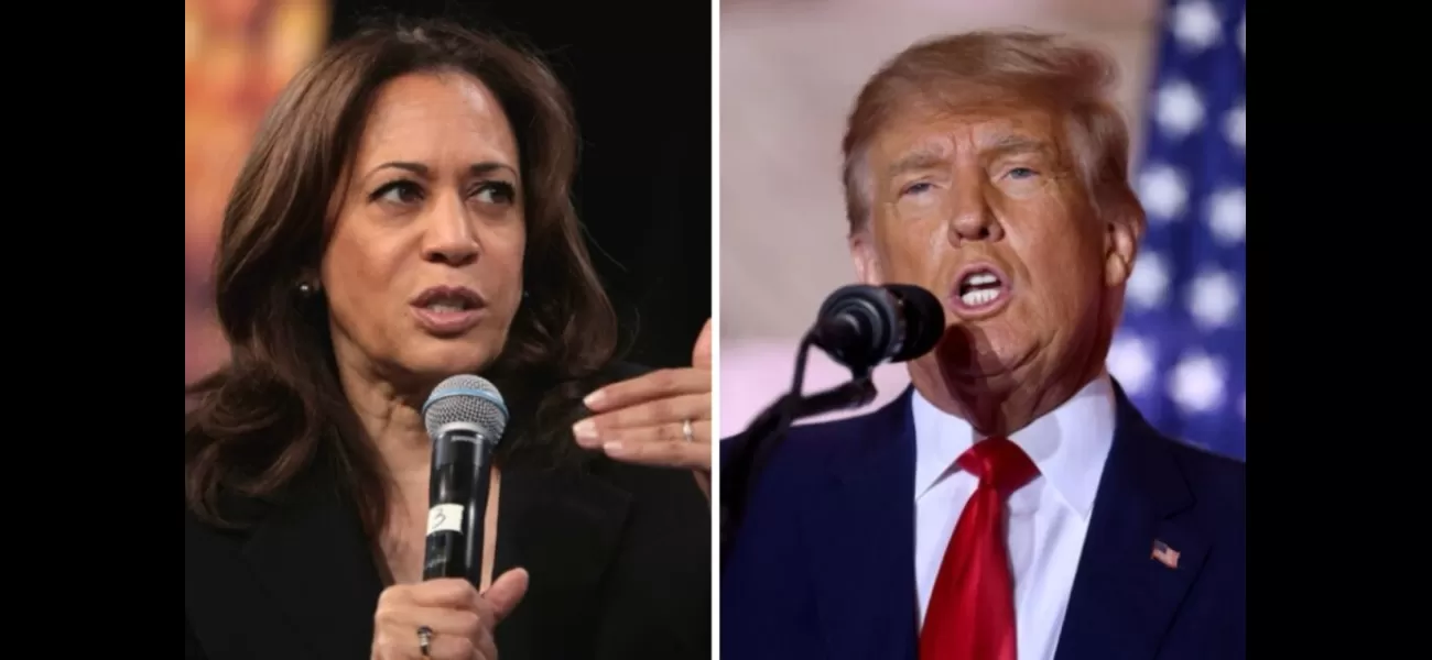 Kamala Harris criticizes Trump for attempting to avoid the presidential debate.