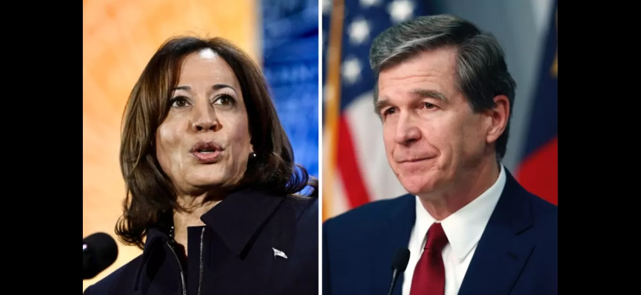 NC Gov. Roy Cooper has removed himself as a potential vice presidential candidate for Kamala Harris.