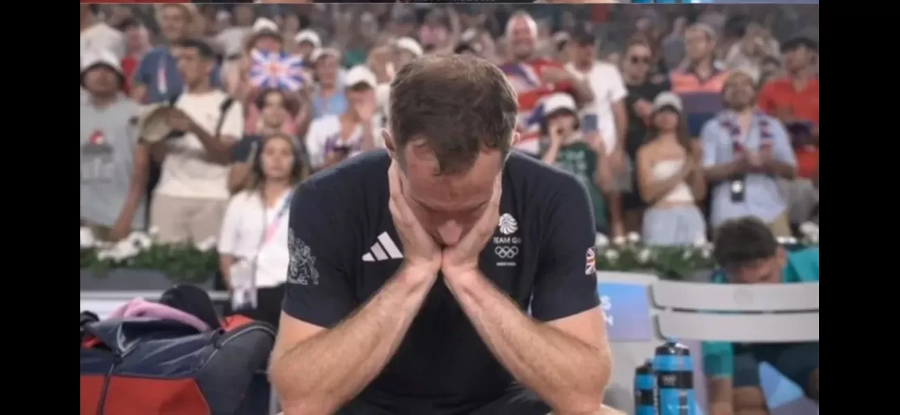 Andy Murray emotionally breaks down after Olympic setback prolongs his retirement.