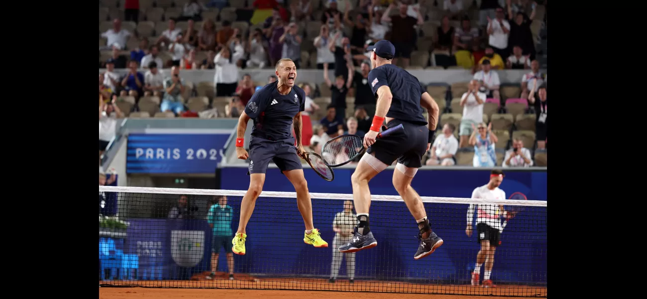 When is Andy Murray's Olympic doubles quarter-final with Dan Evans?
