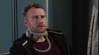 Corrie actor gets close to seldom-seen significant other amidst emotional plot.
