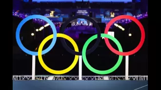 A coach in Paris who assaulted police after celebrating Olympic victory was tasered.