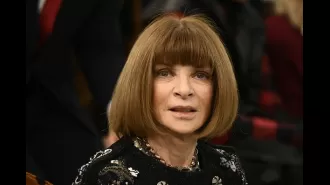 BBC celebrity admits to accidentally exposing her tampon while walking the runway for Anna Wintour.