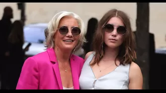 Thompson's daughter throws shade at Branagh following affair controversy.