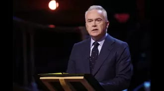 BBC's Huw Edwards separates from spouse following child sexual abuse material allegations.