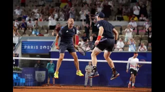 When is Andy Murray's Olympic doubles quarter-final with Dan Evans?