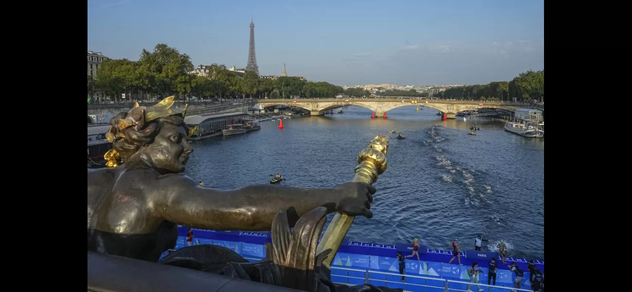 Triathlon in Seine River will proceed despite concerns over water safety.