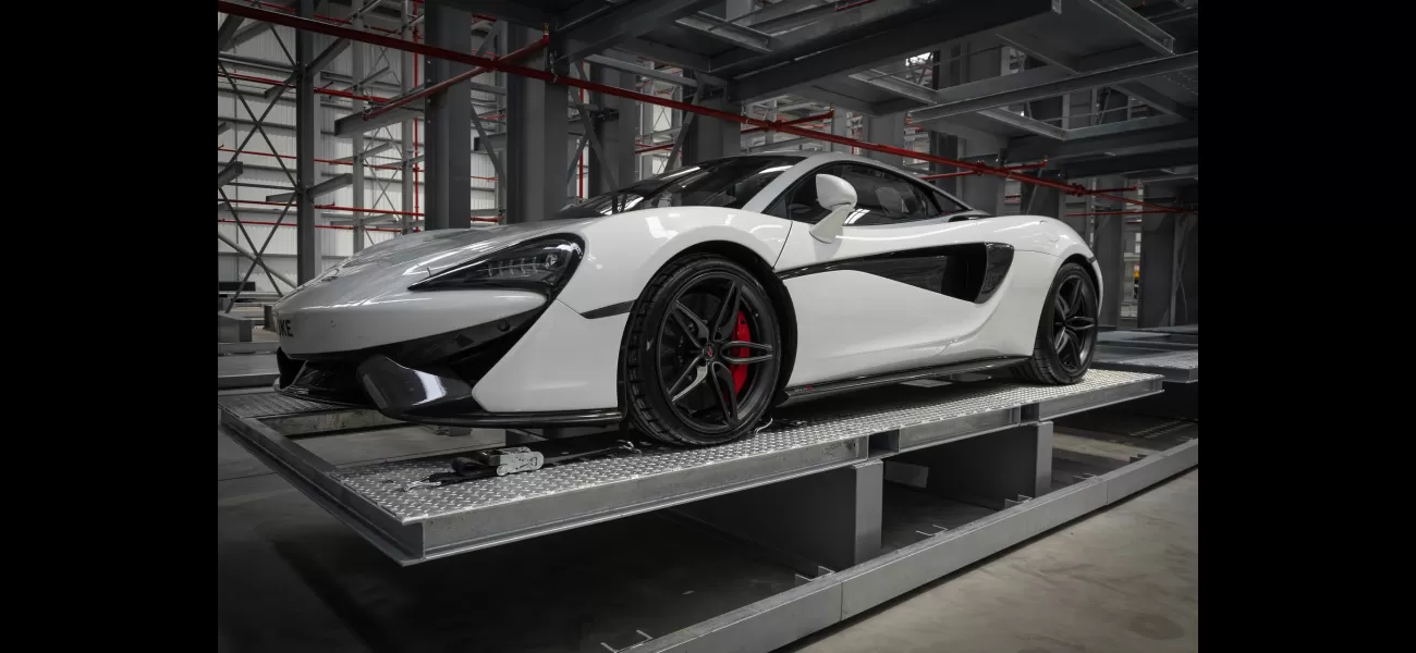 A state-of-the-art bunker spanning 50,000sq ft is home to the world's top supercars, located near the M25 highway.