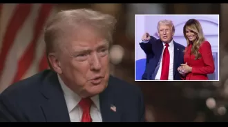 Trump says Melania responded positively after bullet grazed him, showing she has affection for him.