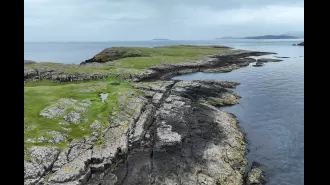 Viking-visited island for sale at £190,000, described as 'magical' and currently uninhabited.