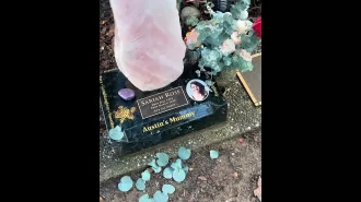 Police looking for trio following multiple robberies at cemetery in Canberra.