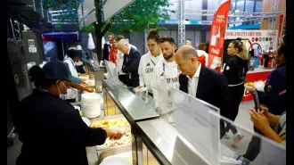 Olympic athletes are bringing packed lunches and craving one specific food.