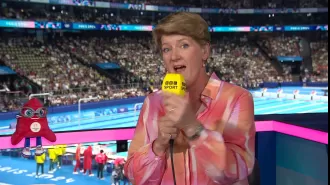 TV presenter Clare Balding faces backlash for controversial comments about Ireland's win at the 2024 Olympics.