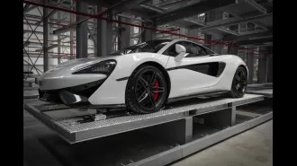 A state-of-the-art bunker spanning 50,000sq ft is home to the world's top supercars, located near the M25 highway.