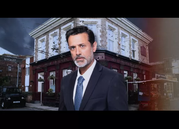 A character in EastEnders is filled with anger and fear when they learn of a plot to kill them by Suki and Vinny.