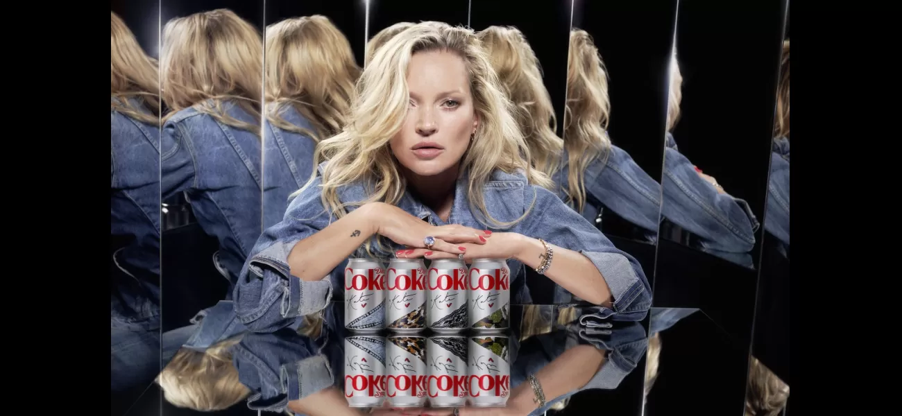A famous actor takes over as the new spokesperson for Diet Coke, replacing supermodel Kate Moss after 30 years.