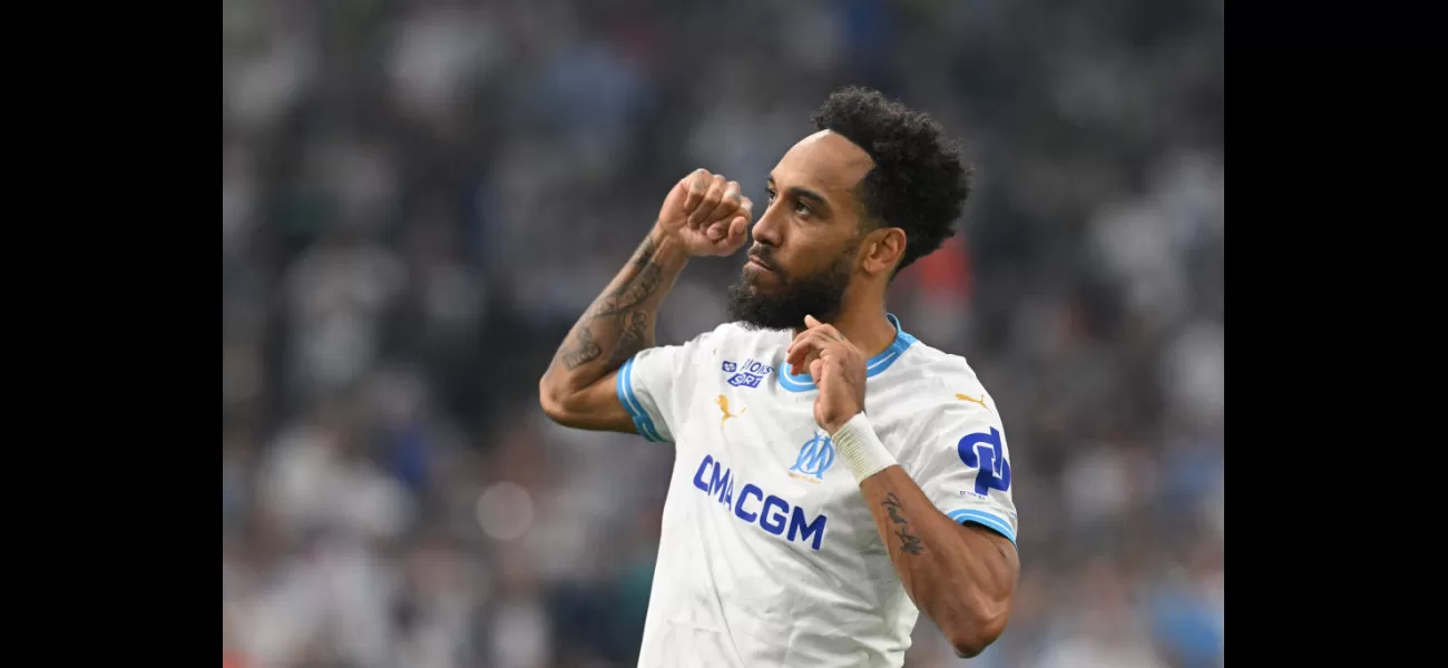 Aubameyang advises Arsenal player to depart club before summer.
