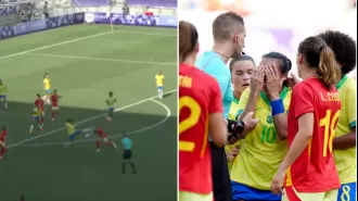 Commentator feels sadness and wants to avert gaze after unfortunate event involving famous Brazilian athlete.