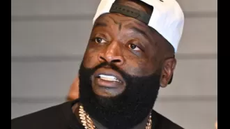 Rick Ross' ex-girlfriend uses social media to ask for money from the rapper.