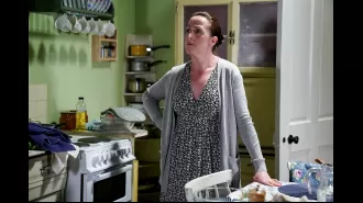 Sonia from EastEnders asks police for help with murderer Reiss, but doesn't receive satisfactory advice.