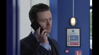 Joel is overcome with emotion on Coronation Street due to the extreme nature of his next actions.