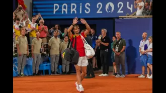 Tennis star Rafael Nadal provides an update on his retirement plans following his disappointing loss at the Olympics.