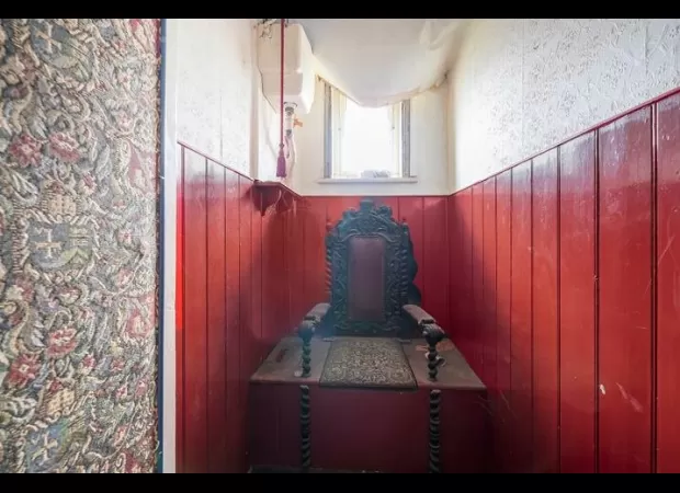 Quirky 8-bedroom home featuring a royal throne toilet is up for sale at £950,000.