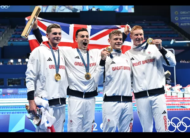 Fresh off winning gold at the Paris games, an Olympian has joined the cast of the popular TV show 