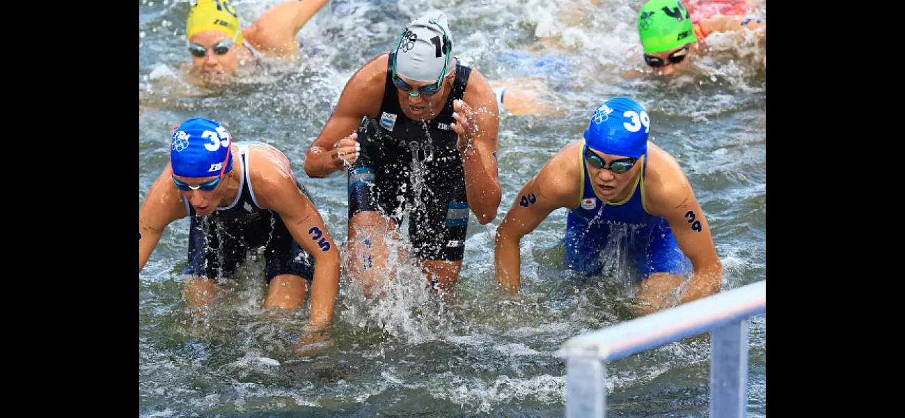 Triathlete at Olympics reveals disgust after swimming in dirty Paris river